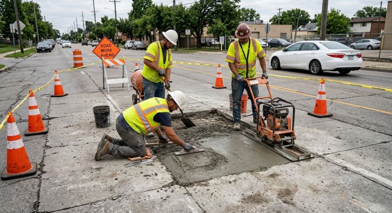 Stone Pavement Repair
